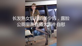 长发熟女级别的美少妇，露脸公厕里面直播大黑牛自慰