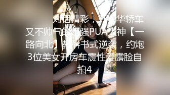 ⚫️⚫️对话精彩，开中华轿车又不帅气的超强PUA大神【一路向北】教科书式逆袭，约炮3位美女开房车震性爱露脸自拍4