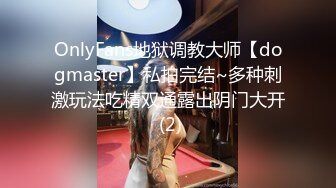 OnlyFans地狱调教大师【dogmaster】私拍完结~多种刺激玩法吃精双通露出阴门大开 (2)